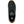 Top view of a black Muck sneaker with a grey knit tongue and tan rubber sole