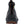 Rear view of black Muck ankle boot with brown pull tab and textured sole