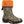 Muck camouflage hunting boot with orange mesh cuff