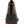 Back view of Muck camouflage ankle boot with black rubber heel and orange tread
