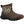 Muck brown and camouflage ankle boot with black rubber sole and pull tabs