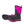 Muck black and hot pink mid-calf rubber boot with lug sole