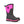 Muck black and hot pink mid calf rubber boot with logo