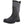 Muck mid calf rubber boot with grey textured upper and black rubber base