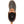 Top view of Muck brown waterproof boot with tan leather accents and lace up closure