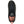 Top view of a black Muck sneaker with a grey knit tongue and pink heel pull tab