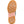Bottom view of Muck boot showing brown rubber tread pattern and pink arch support
