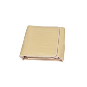 Folded HealthyLine beige wellness mat