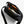 Open Bellroy black sling bag containing a water bottle and personal items