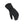 Macna black heated motorcycle glove with power button