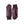 Hestra purple leather gloves with ribbed knit cuffs