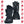 Gerbing 12V heated motorcycle gloves with feature icons detailing heating technology and material specifications