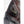 REV IT motorcycle glove knuckle protector with red stitching on black leather