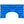 Blue fabric neck and shoulder heating pad with segmented channels