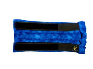 Nature Creation blue tie dye pattern therapy wrap with black velcro straps