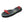 Navatex black ice cleats with red metal spikes
