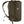 FjallRaven olive green cylindrical backpack with shoulder straps and logo patch