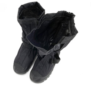 Pair of black Neos overshoes with adjustable straps