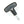 Black T-handle radiator bleed key with metal tip