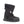 Neos black overshoe with a thick lugged sole and adjustable strap