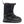 Neos black overshoe with adjustable straps and drawstring closure