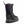Neos black overshoe with adjustable straps and drawstring closure
