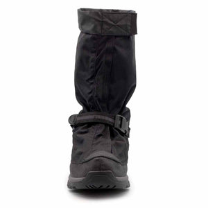 Neos black overshoe with adjustable strap and high cuff