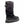 Neos black overshoe with adjustable drawstring cuff and velcro strap