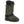 Neos olive green overshoe with black rubber sole and adjustable strap