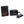 Black smart lithium ion battery pack and wall power adapter with coiled cable