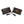 Two NexGen Milwaukee Leather lithium ion battery packs with power cables