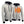 NexGen grey zip up hoodie with internal heating elements highlighted in orange