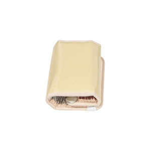 HealthyLine folded beige therapy mat with visible internal components