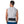 Man wearing a grey Nathan sleeveless shirt and a black running belt from behind