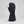 Gordini black insulated winter mitten with adjustable wrist strap