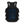 AlphaCool black mesh cooling vest with blue cooling panel