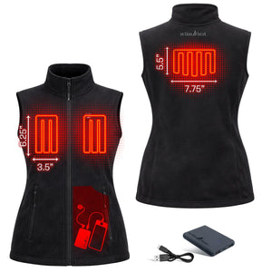 ActionHeat 5V Women's Classic Heated Fleece Vest