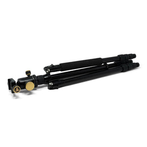 NOCS Provisions black tripod folded for storage