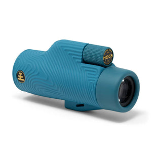 Blue NOCS Provisions monocular with textured grip and focus dial