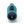 Blue NOCS Provisions Field Tube monocular viewed from the front lens