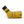 Yellow Nocs Provisions monocular with black accents and textured grip