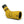 Yellow NOCS Provisions monocular with ribbed texture and black accents