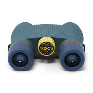 NOCS Provisions blue binoculars with yellow focus dial
