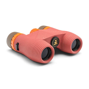 NOCS Provisions coral red binoculars with textured grip