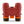 Nocs Provisions red binoculars with orange focus wheel and brown lens caps