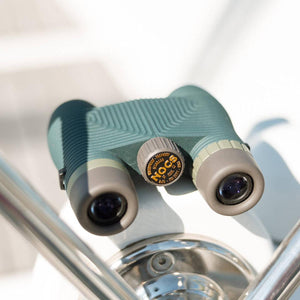 NOCS Provisions green waterproof binoculars with textured grip