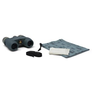 NOCS Provisions binoculars with carry bag strap and cleaning cloth