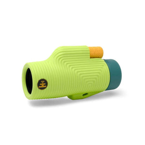 Nocs Provisions lime green monocular with orange focus wheel