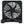 O2 Cool black portable box fan