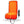 Ignik orange heated seat cushion with digital controller